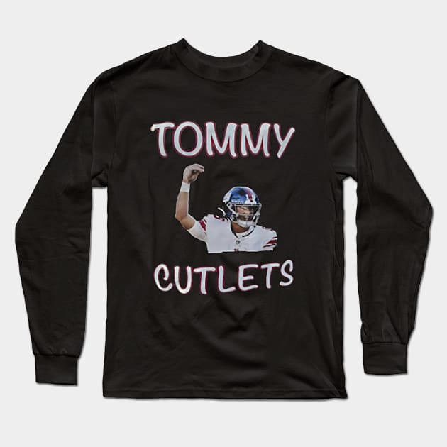 Cutlets The Italian Footballer Long Sleeve T-Shirt by erixwhite